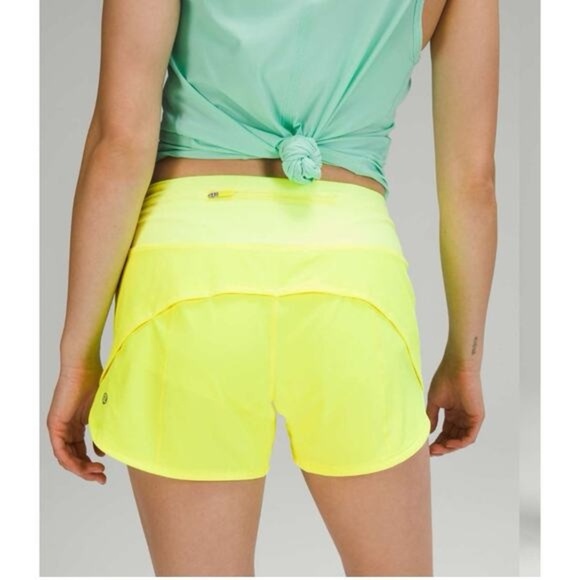 Lululemon Speed Up Mid-Rise Short 4"
Highlight Yellow - Picture 2 of 9
